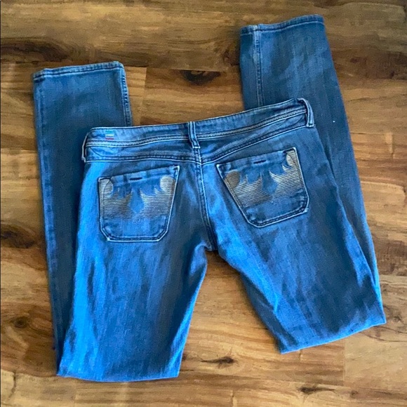 Diesel Lowky blue jeans - size W27 L34 - Picture 2 of 12